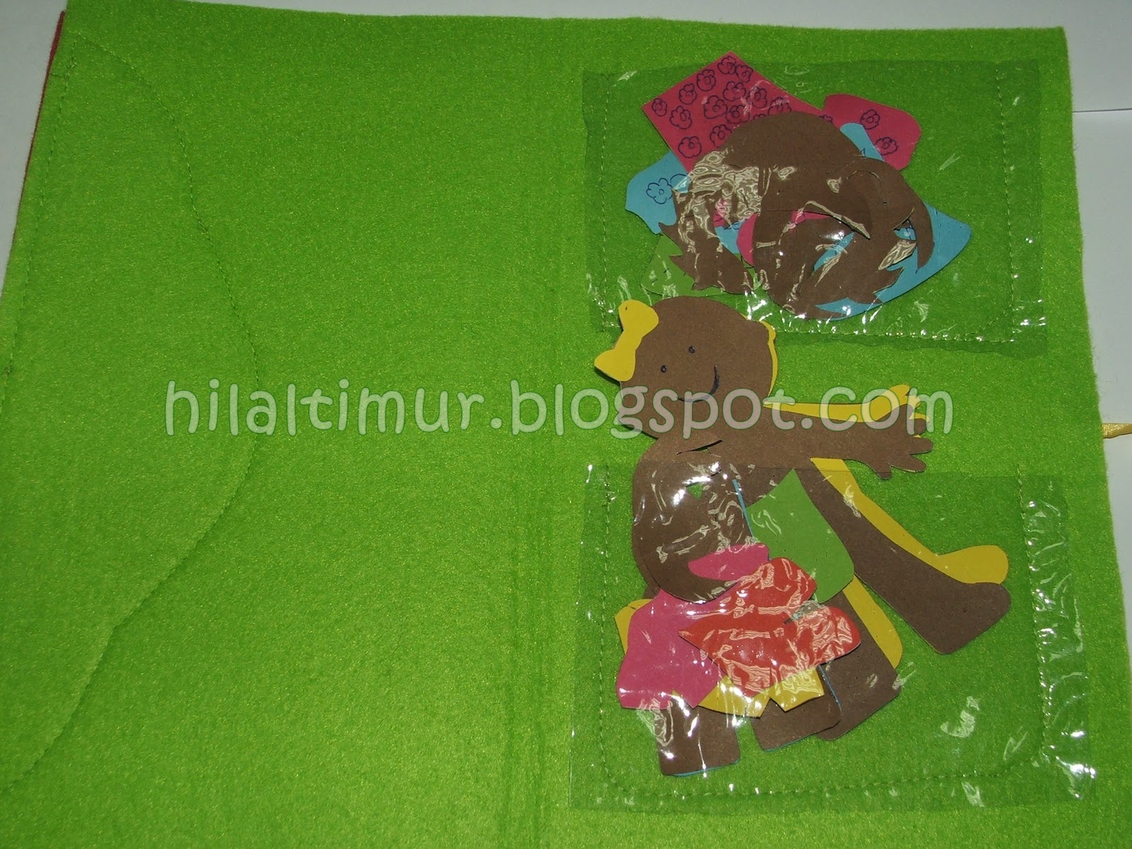 Oyuncak Dükkanı Bebek Giydirme Aktivite Kitabı Saç