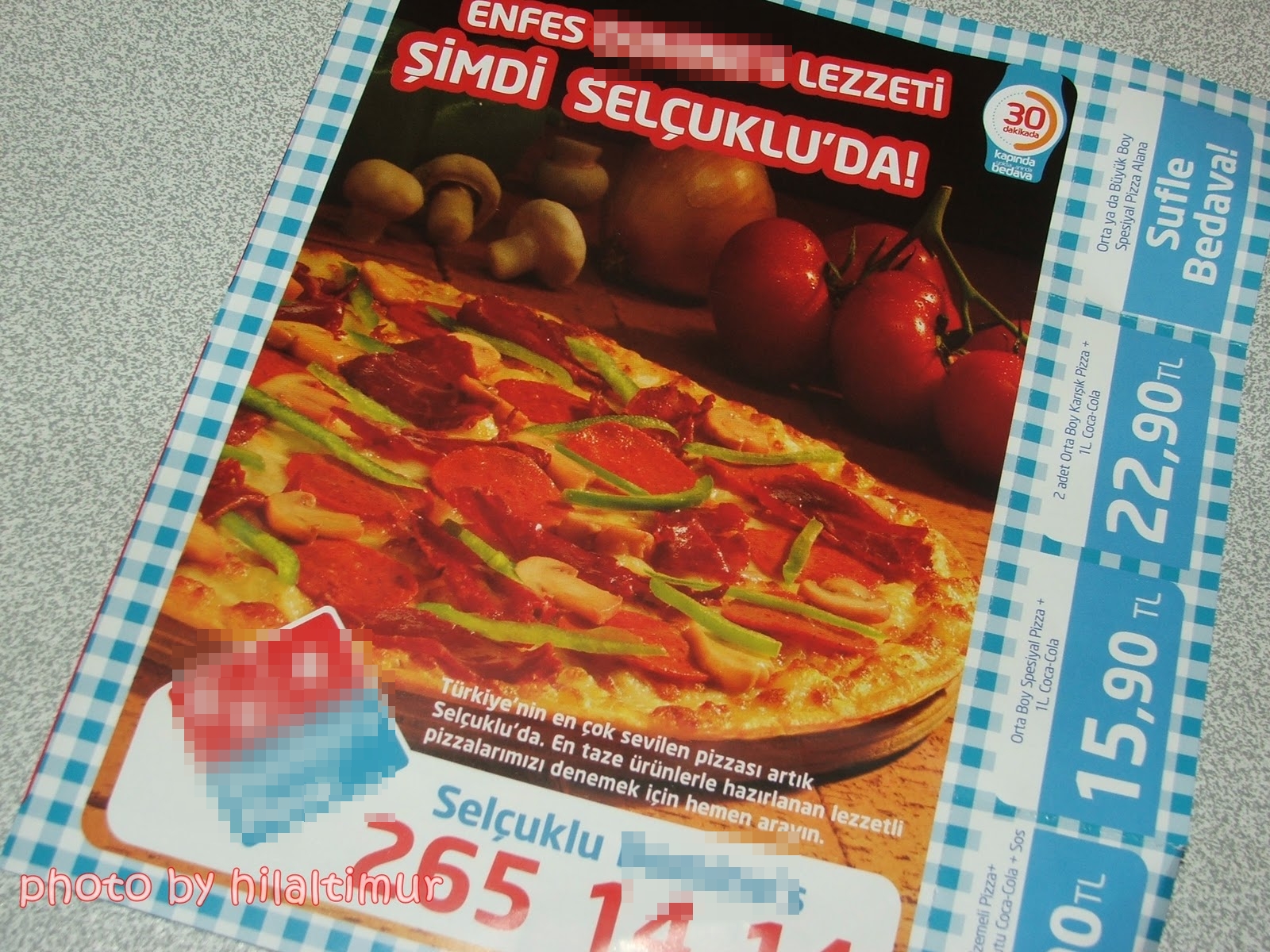 ! Hilalin El Emeği ! Hızlı Pizza ))
