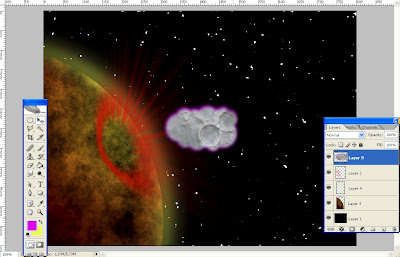 asteroid in space asteroid paste