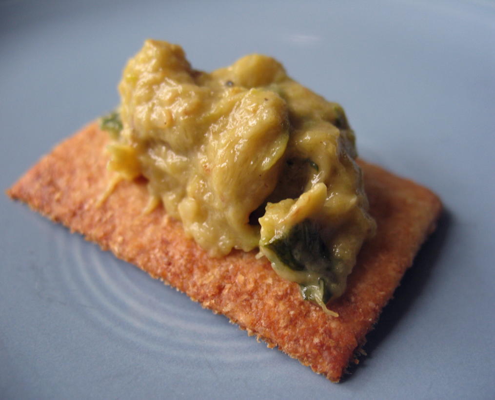 Your baby eats WHAT?! Roasted zucchini 'hummus' recipe for babyled