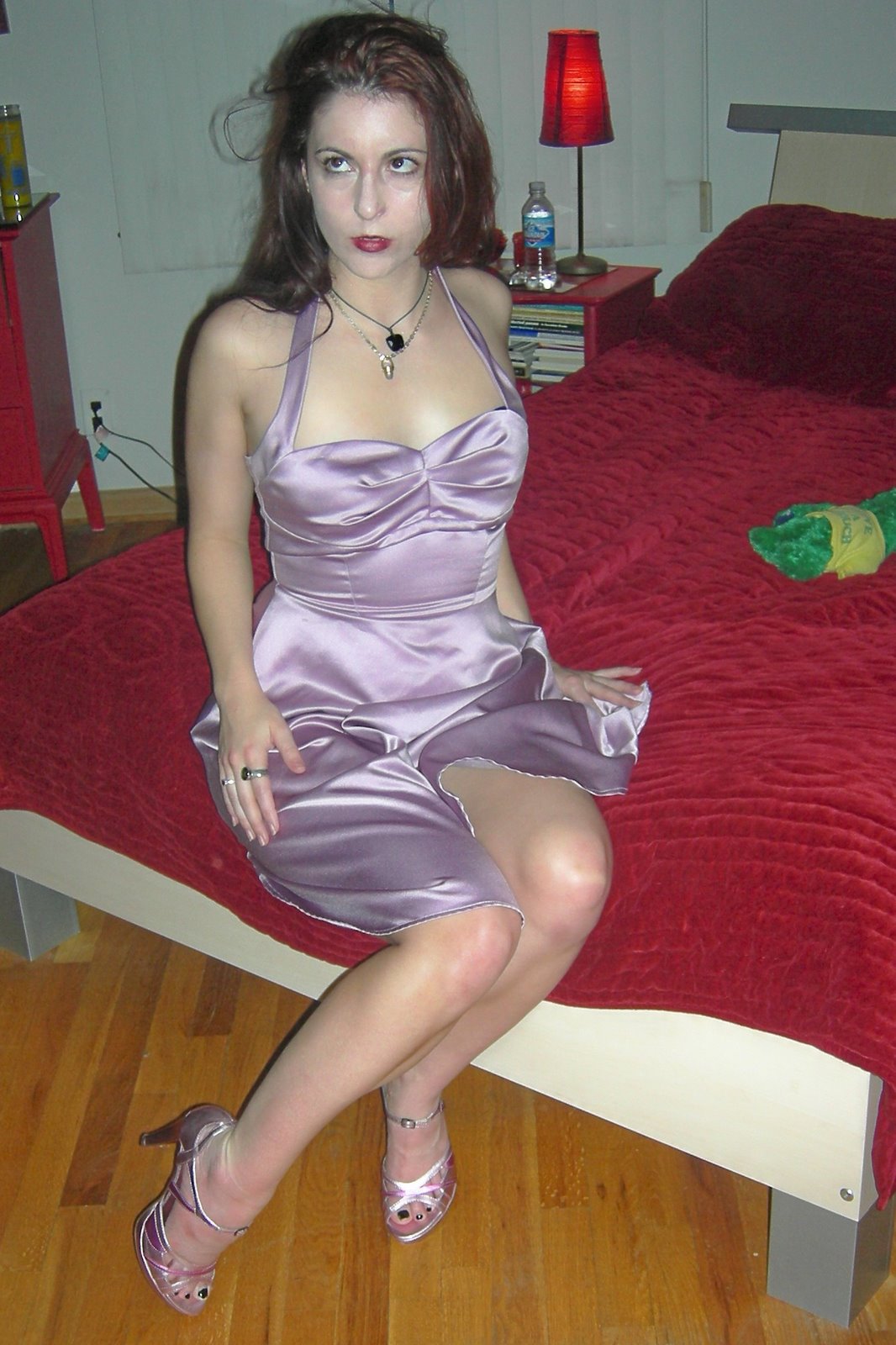 [Michelle+Brooks+Lilac+Dress+on+Red+Bed.jpg]