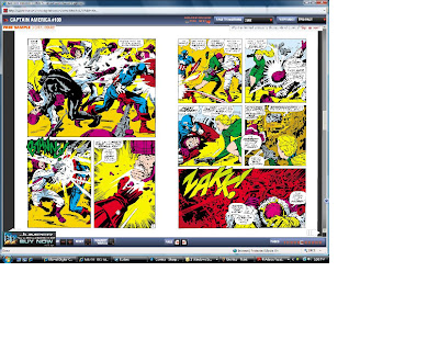 Cap #100, Marvel Digital Comics