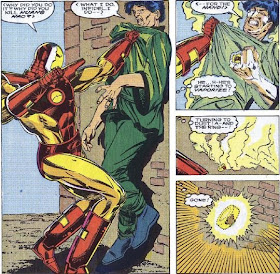 Iron Man...good at stopping them, lousy at capturing them