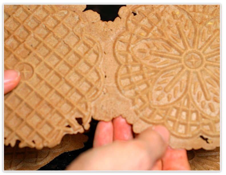 Chocolate Pizzelle