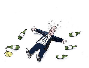 A Drunk Cartoon