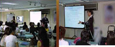 Seminar at Singapore Top Beauty School in 2005
