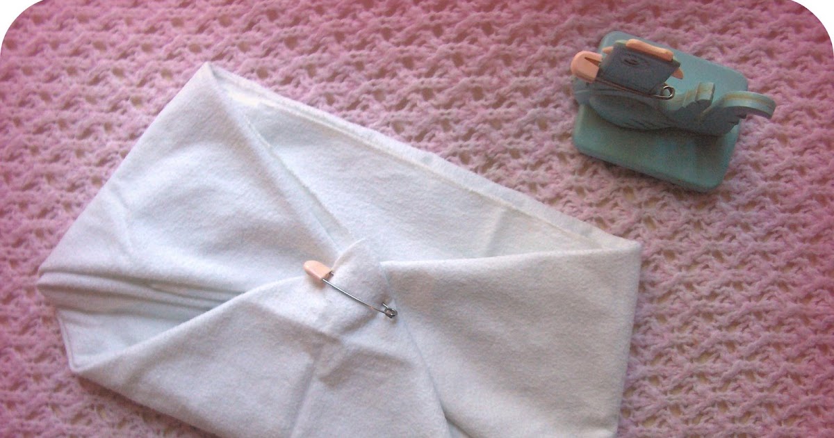 zakka life How to Fold a Diaper Gift Bag