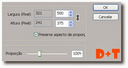 Alterando os valores do tamanho