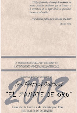 Interior Invitación Festival 2003