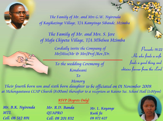Wedding Invitation