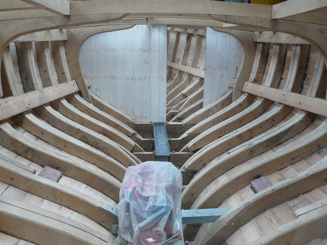hull inside with main bulkhead