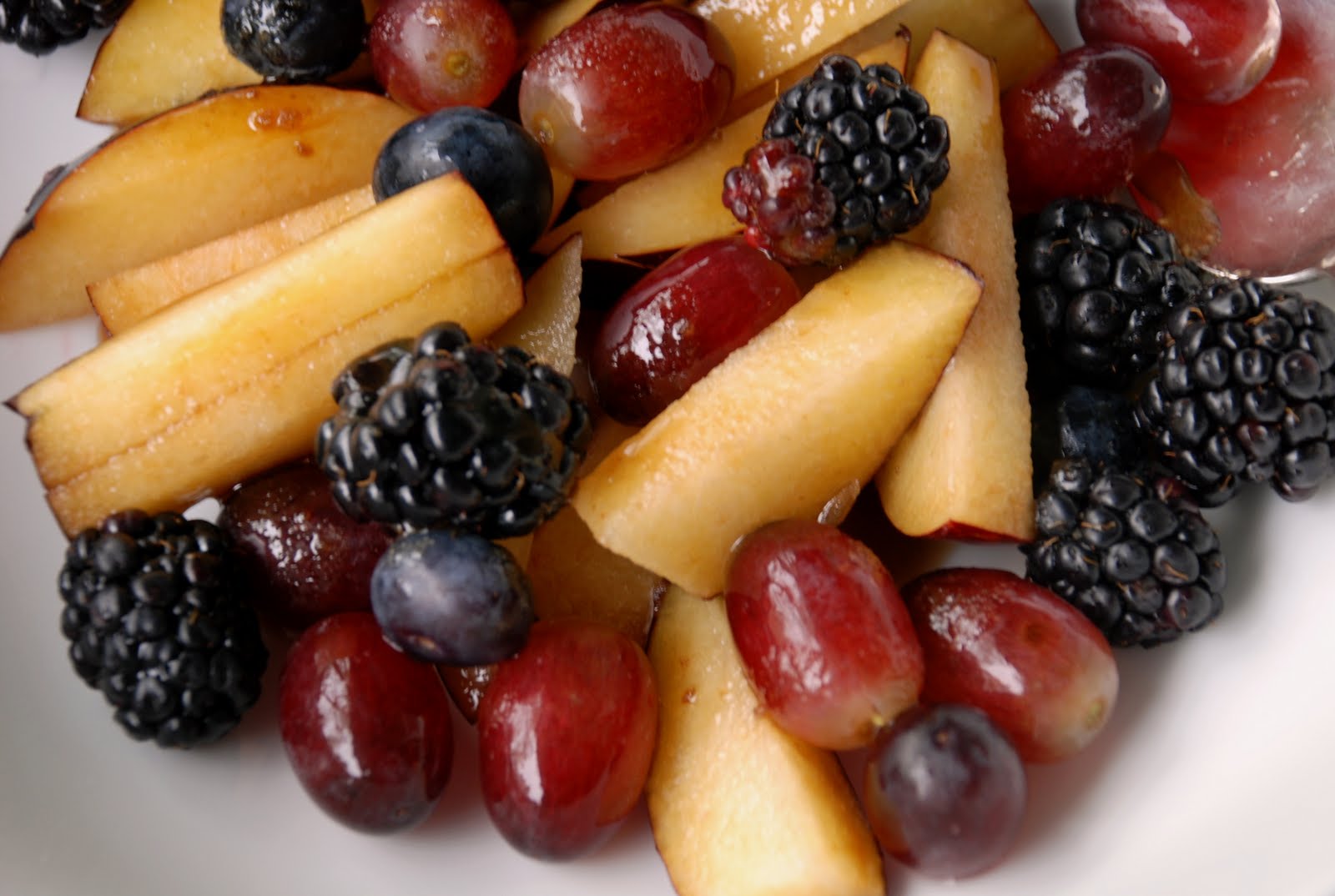 CupCakes and CrabLegs Ruby Fruit Salad