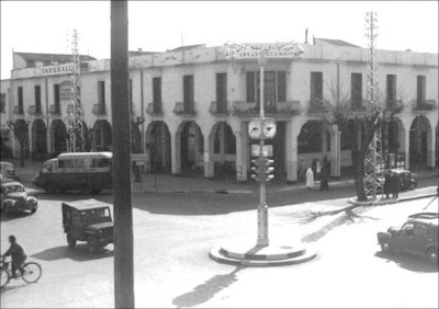 صور قديمة عن مدينة القنيطرة.المغربية Centre+ville+dans+les+annees+1950
