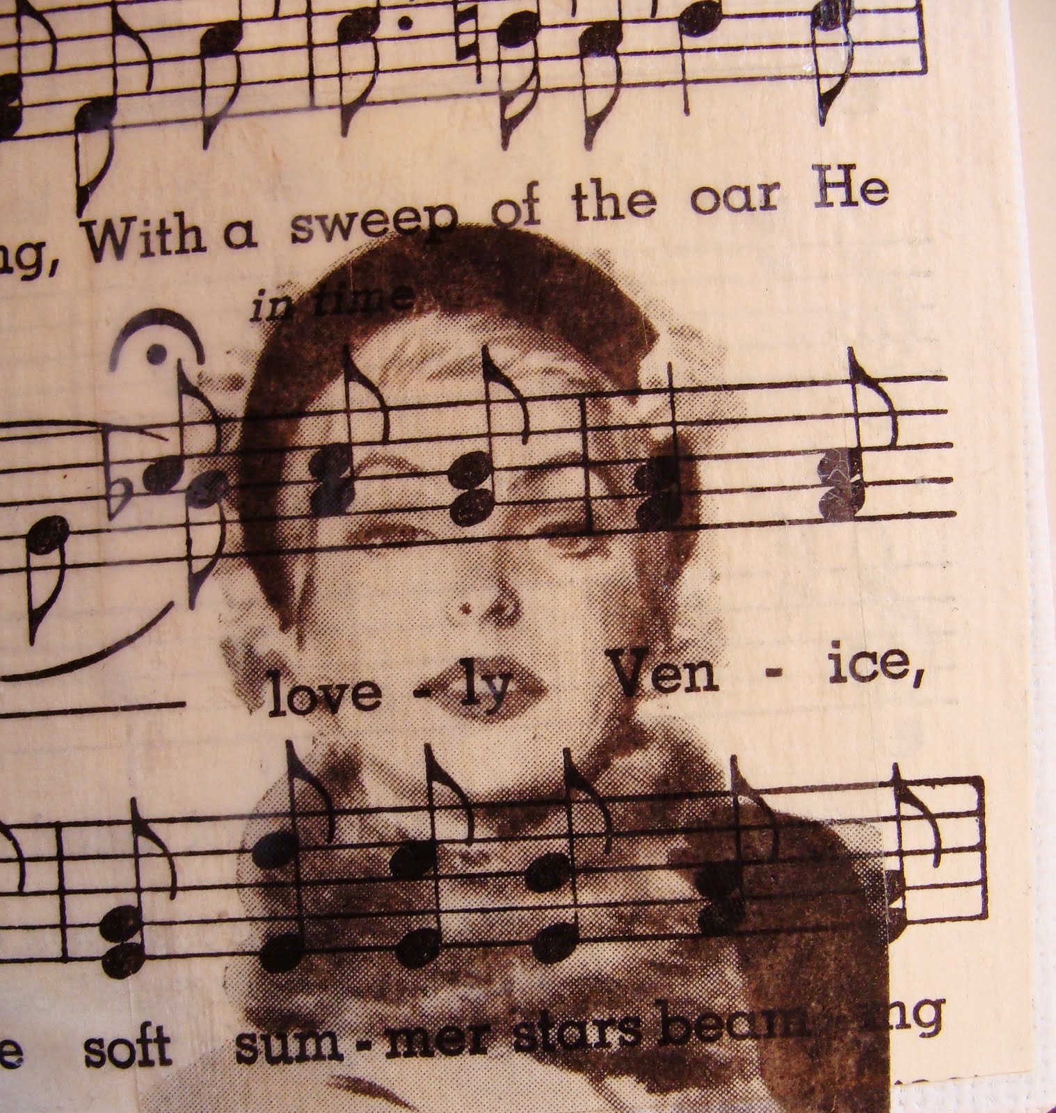 My Art Journal Packing Tape Transfer plus a Few Other Things