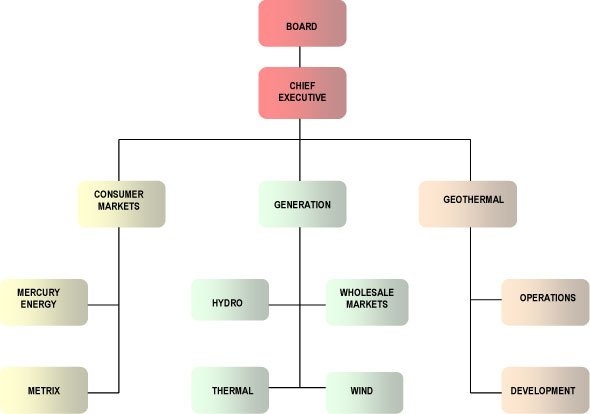management structure of business buisness structure