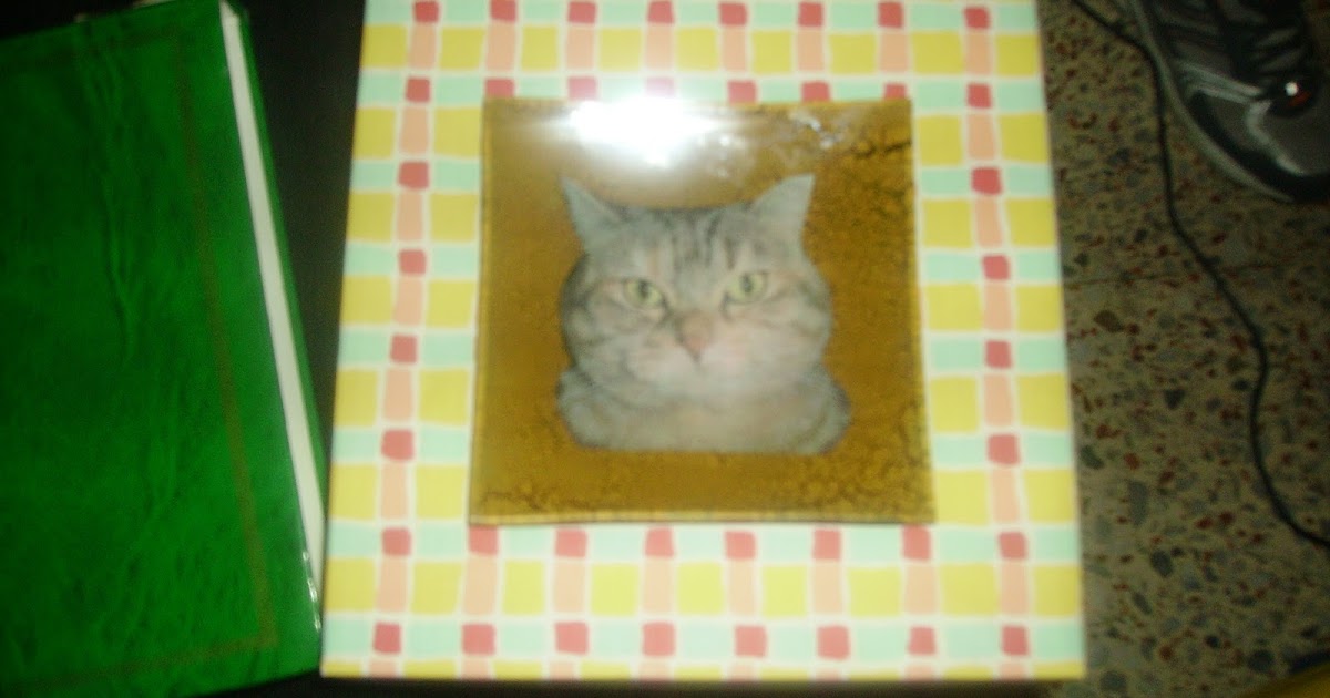 Las cosas de la Chiqui: Plato craquelado