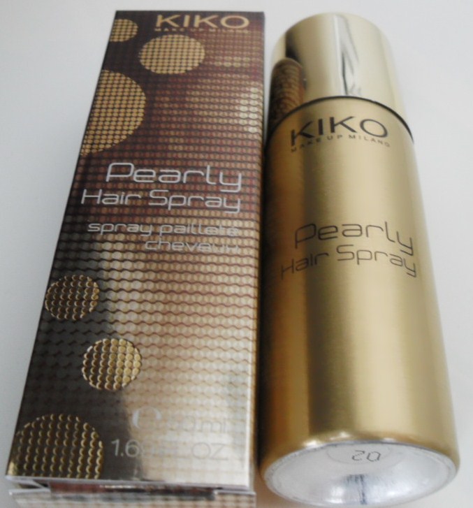 SOMAQUIAGEM SPRAY PARA CABELO C/GLITTER KIKO ITALY