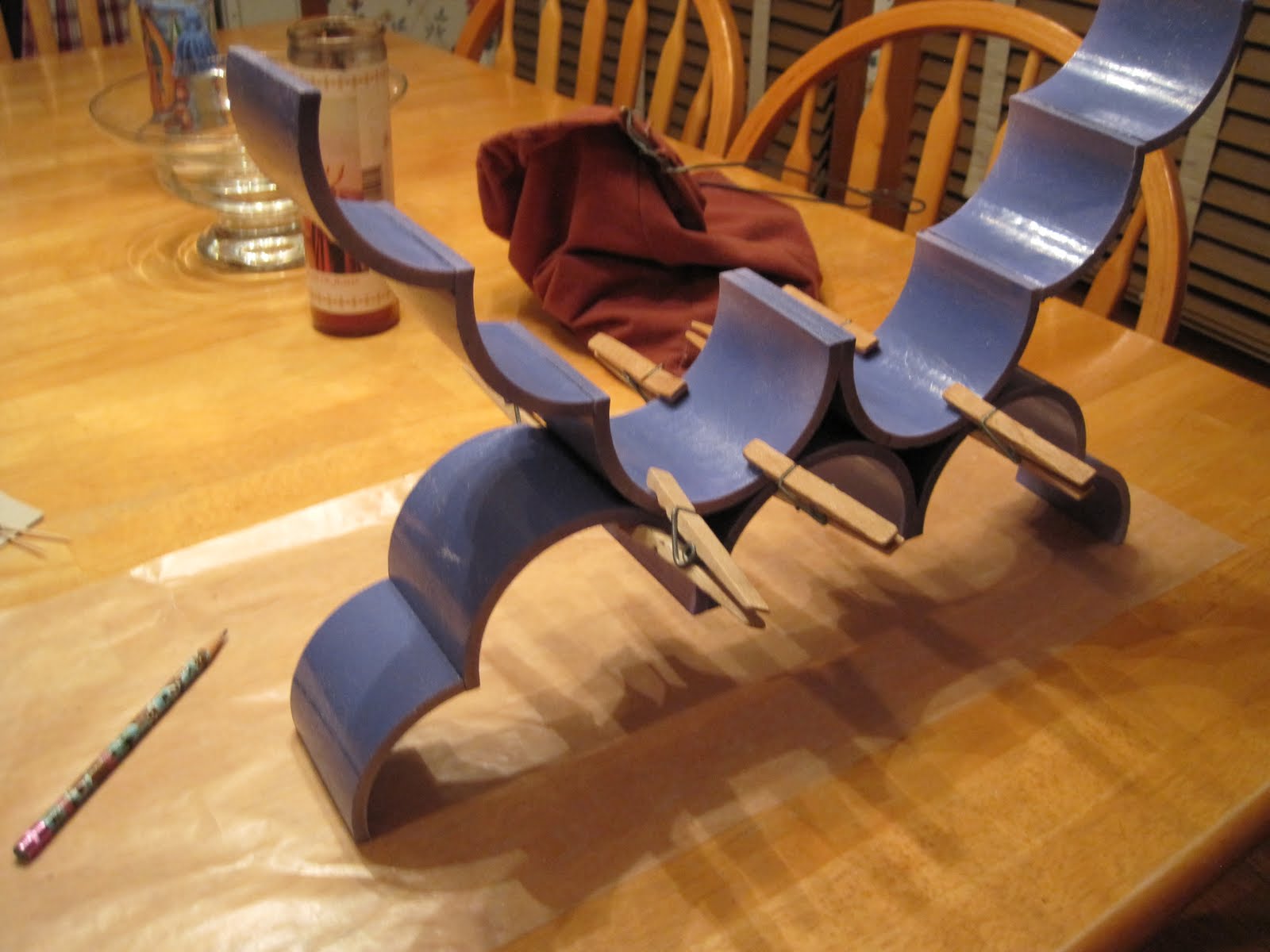 Live. Love. Craft. Tutorial PVC shelf