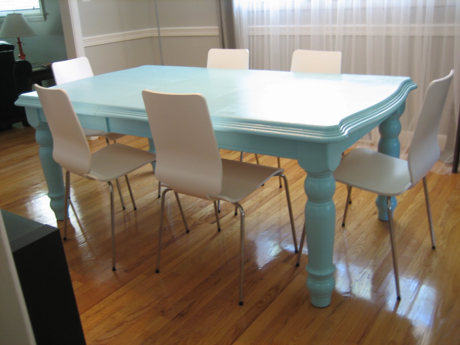 Durham Salad Days Blue Dining Table...Done & Done