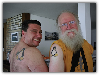 tatoo gnu linux tatuagem