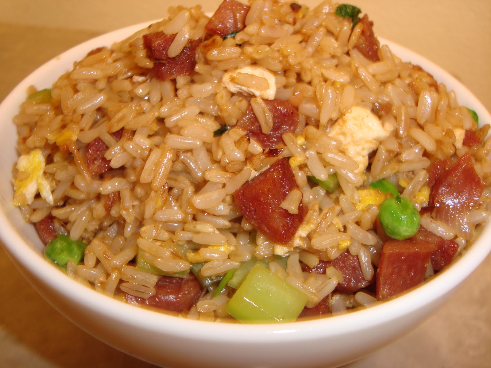 Chinese Food Fix Chinese Sausage Fried Rice