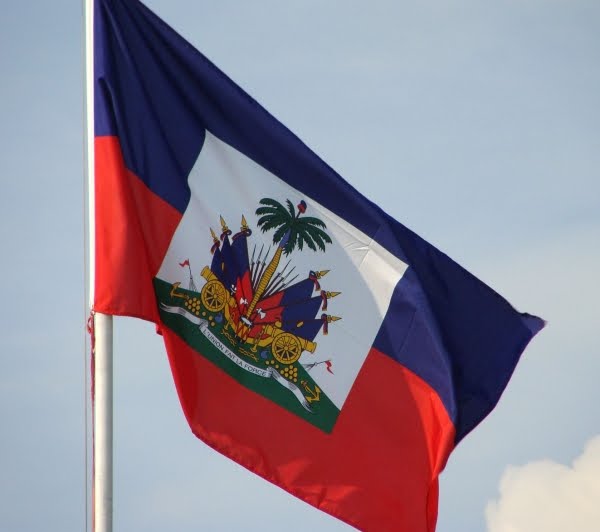 haiti flag outline