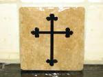 Set of 4 Cross Coasters $20