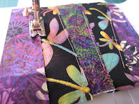 Patchwork Fabric Greeting Cards - Quilting Tutorials and Fabric Creations - Quilting in the Rain