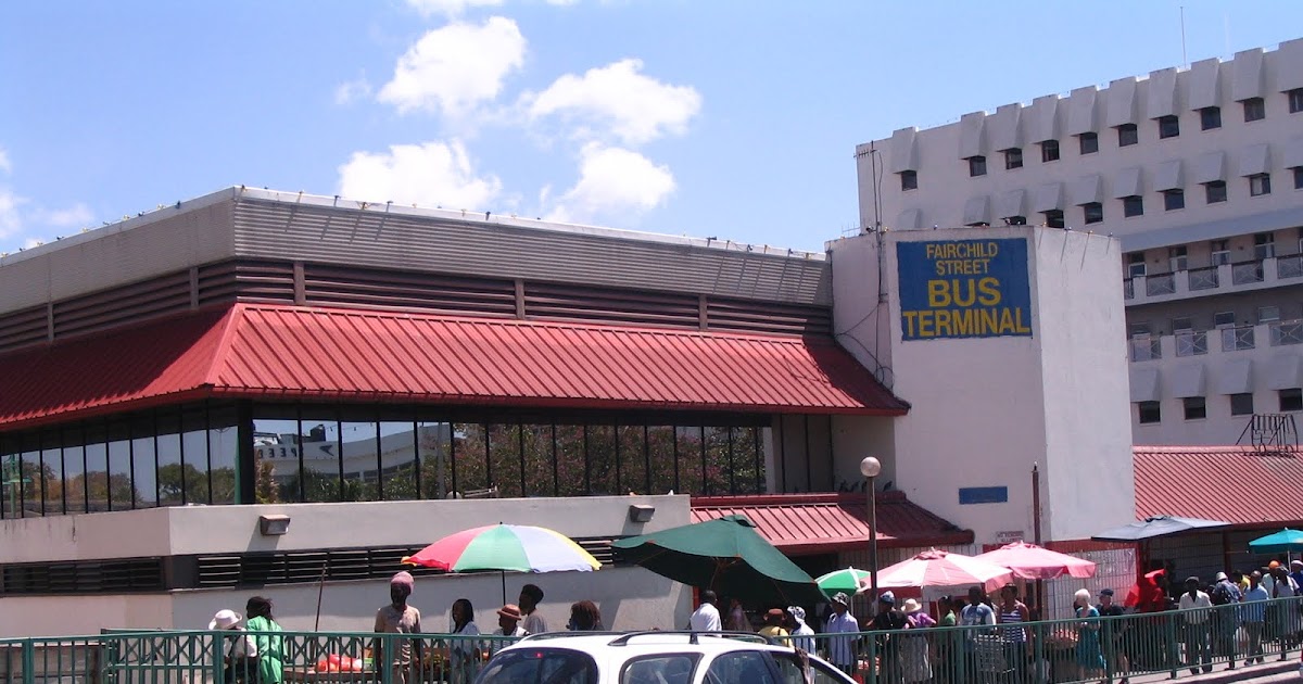 Barbados By Bus Fairchild Street Bus Terminal, Bridgetown