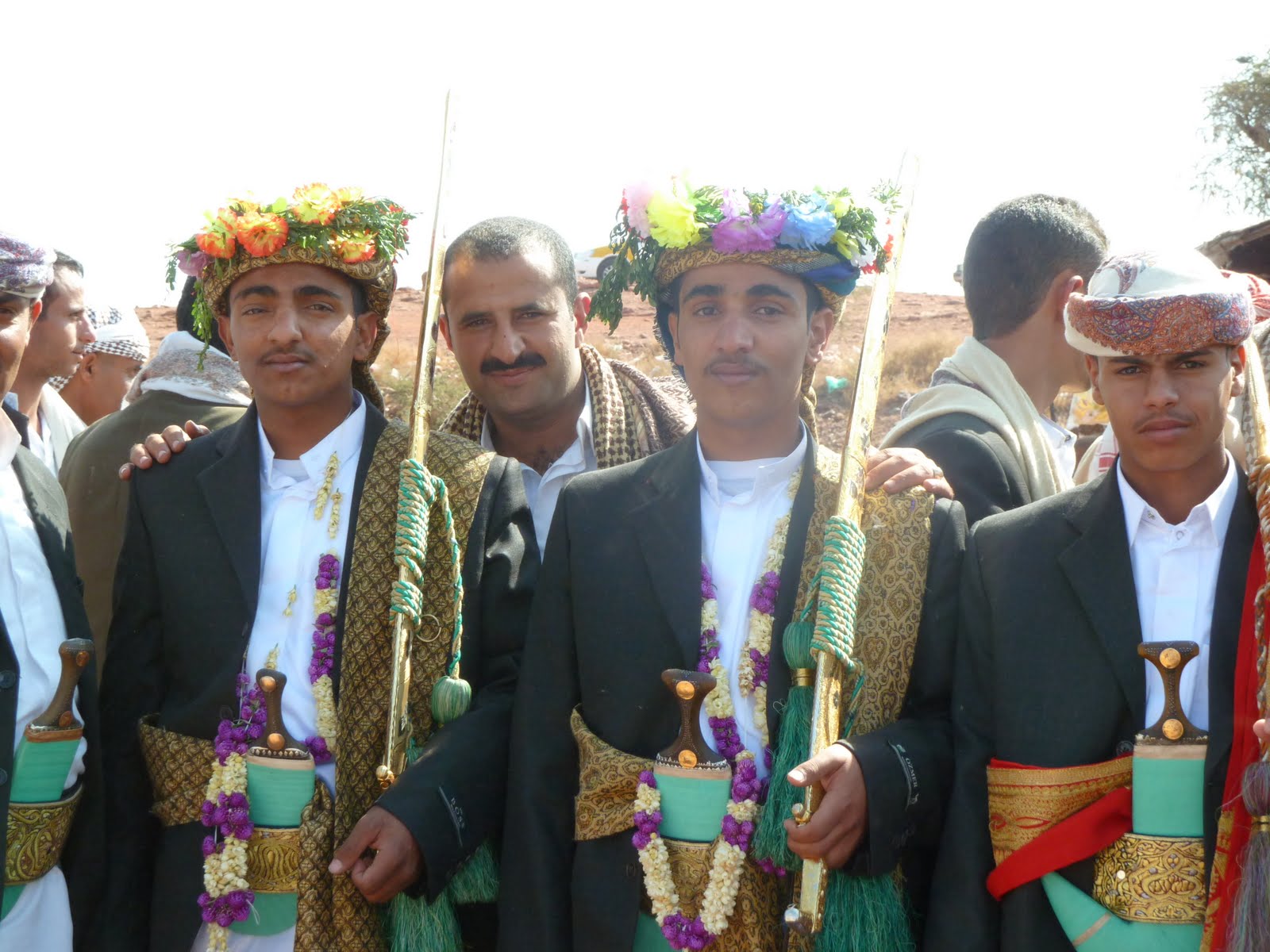 The Wanderer Yemeni wedding...men's celebration