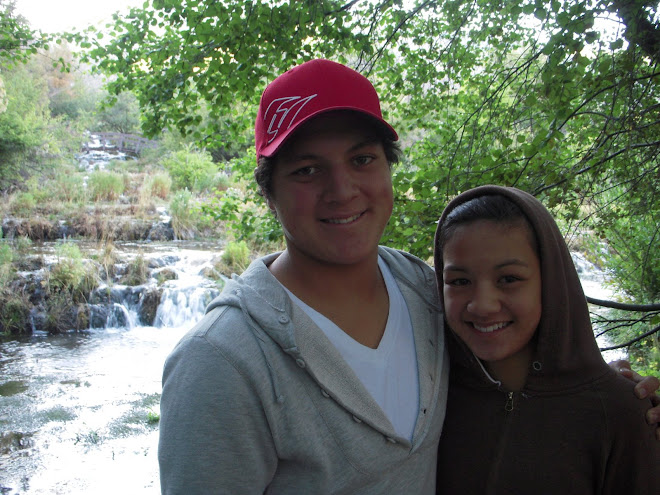 Hannah and Ty at Cascade Springs