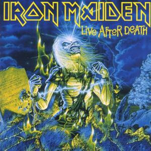 Portada Iron Maiden Live after death