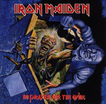 Portada Iron Maiden reedicion no prayer for the dying