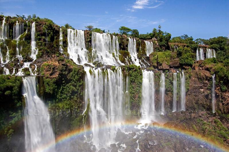 Pemandangan Indah Gambar Air Terjun Iguazu Pemandangan Indah Gambar Air Terjun Iguazu