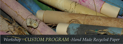 WORKSHOP - HAND MADE RECYCLED PAPER