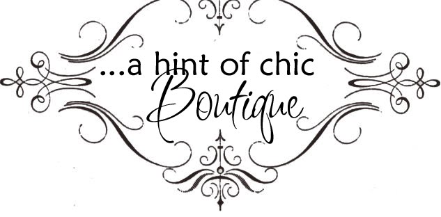 ...a hint of chic boutique