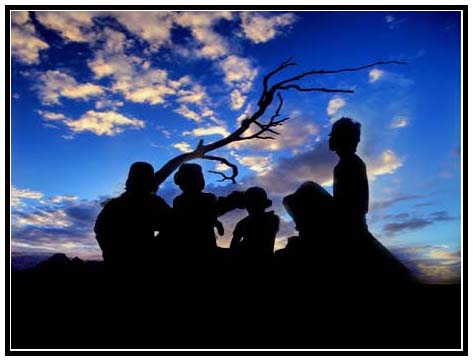 disaat sore bersama...