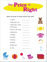 Print Baby Shower Games