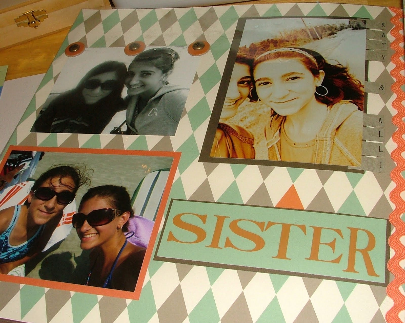 SewItMakeItBakeIt Alli's Senior Scrapbook