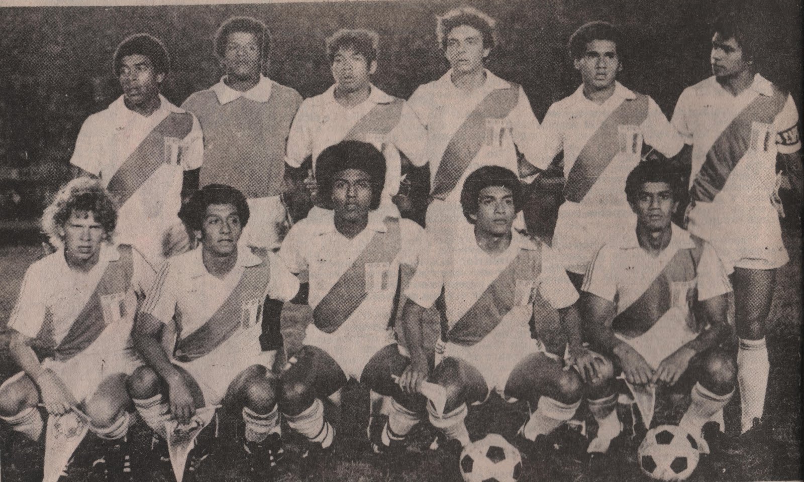 Fotos Fútbol Peruano Selección Juvenil 1979