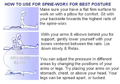 Using the Spine Worx for Spinal Alignment for Better Posture
