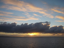 Sunset from the ferry.