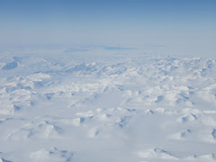 Antarctica as seen from the plane