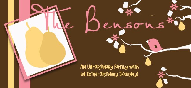 Life as the Benson's