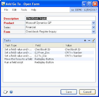 a blank checkbook register