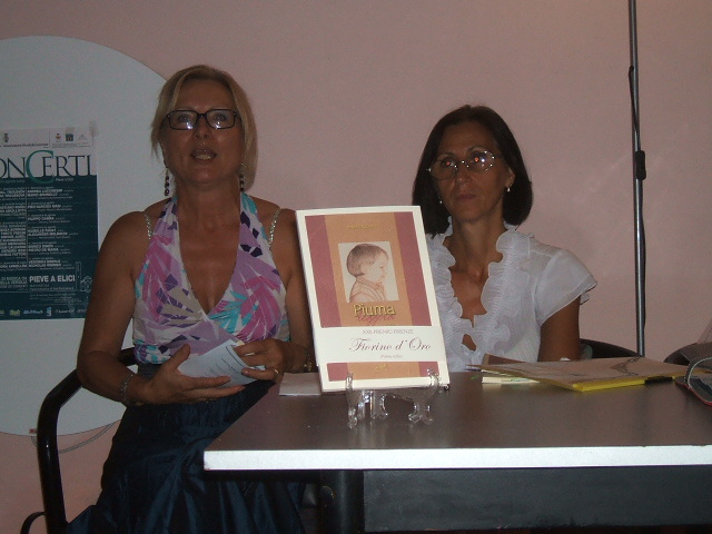 Presentazione libro di Mara faggioli   agosto 2009
