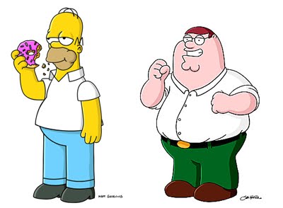 Homer Simpson Bart Simpson Lisa Simpson Marge Simpson Peter