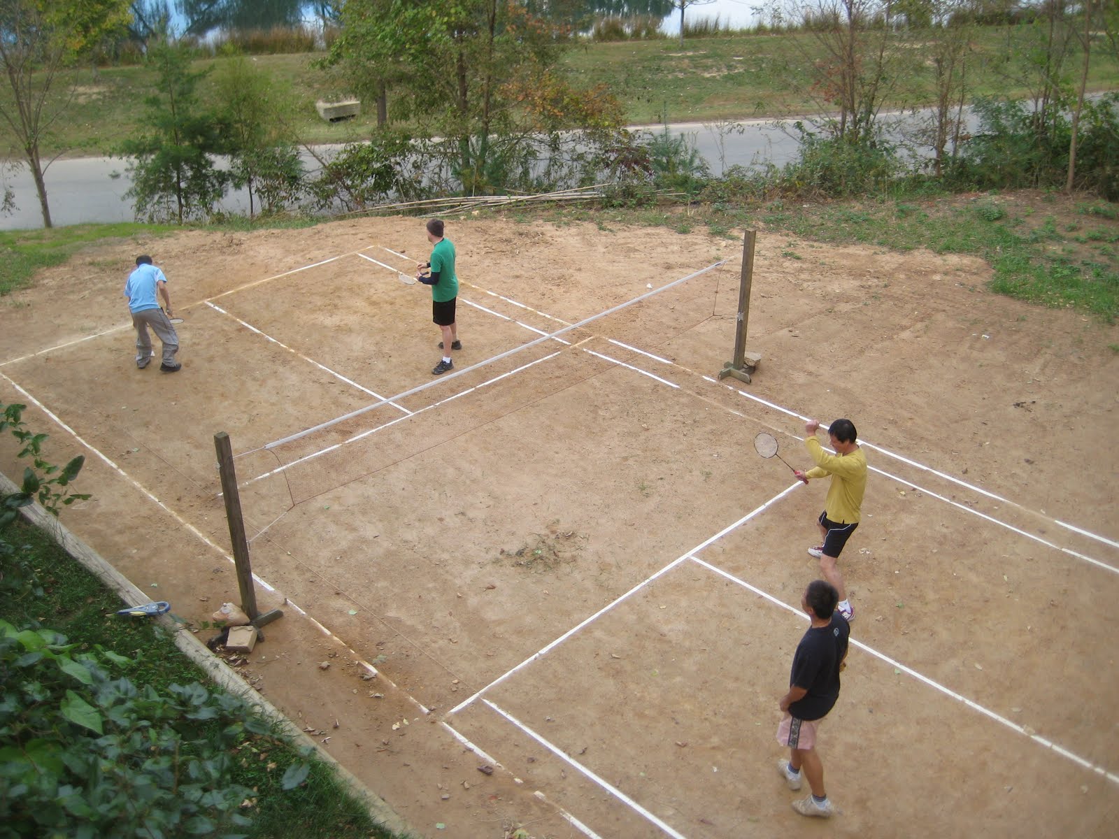 Tomfoolery Outdoor Badminton