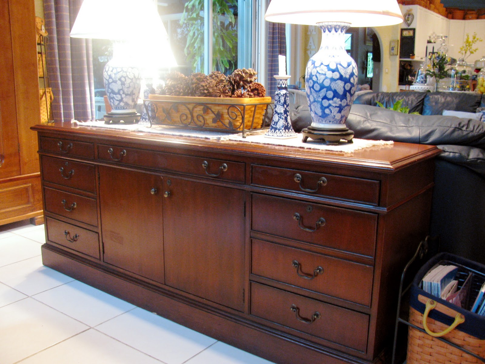 MAY DAYS Family Room Storage Credenza