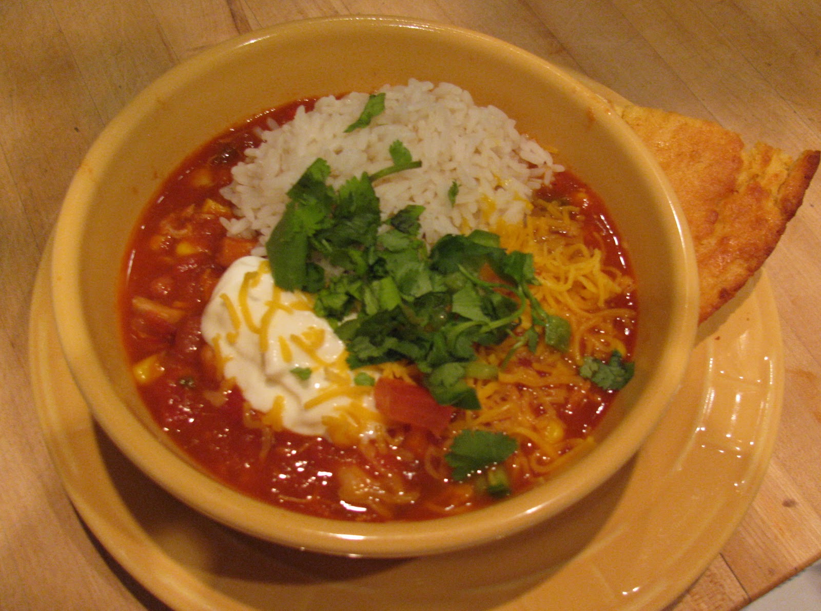 Rita's Recipes (Leftover) Turkey Crock Pot Chile